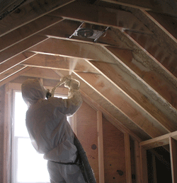 Torrance CA attic spray foam insulation
